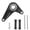 Black, variant on Motorcycle Gear Shift Stabilizer Support kit For Honda MSX125 MSX125SF Grom 125 2020 2021 2022 motorcycle accessories