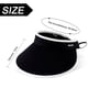 thumbnail image 2 of Sombreros con visera solar, gorra de golf plegable de ala ancha para mujer, sombrero de playa para mujer, sombrero de viaje con protección UV, sombrero de sol plegable para mujer, ala ancha, 2 of 6