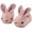 Pink, variant on Toddler Girls Boys Bunny Slippers Cute Plush Rabbit Kids House Shoes Soft Fluffy Winter Warm Non-Slip Slippers Indoor Outdoor