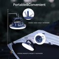 thumbnail image 3 of Linterna de Camping LED VAVOFO 42W Recargable 4000LM 180 LEDs, 3 of 6
