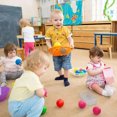 thumbnail image 3 of Bolas de plástico de colores para bebés 50 piezas juegos para niños tienda de juegos para bebés piscina de agua bolas de olas oceánicas juguetes para niños y niñas, 3 of 5