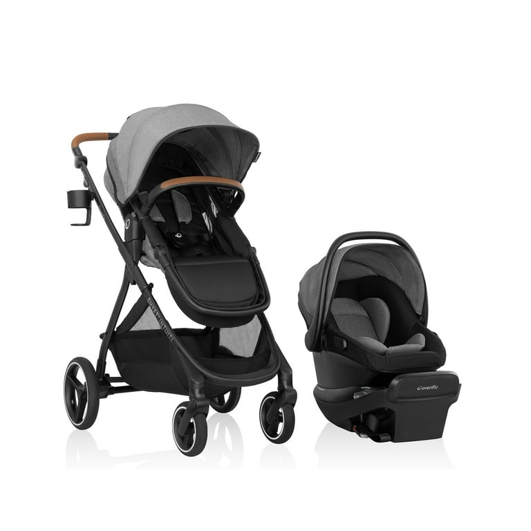 Evenflo Shyft Intuiti Travel System with Revolve180 LiteMax NXT