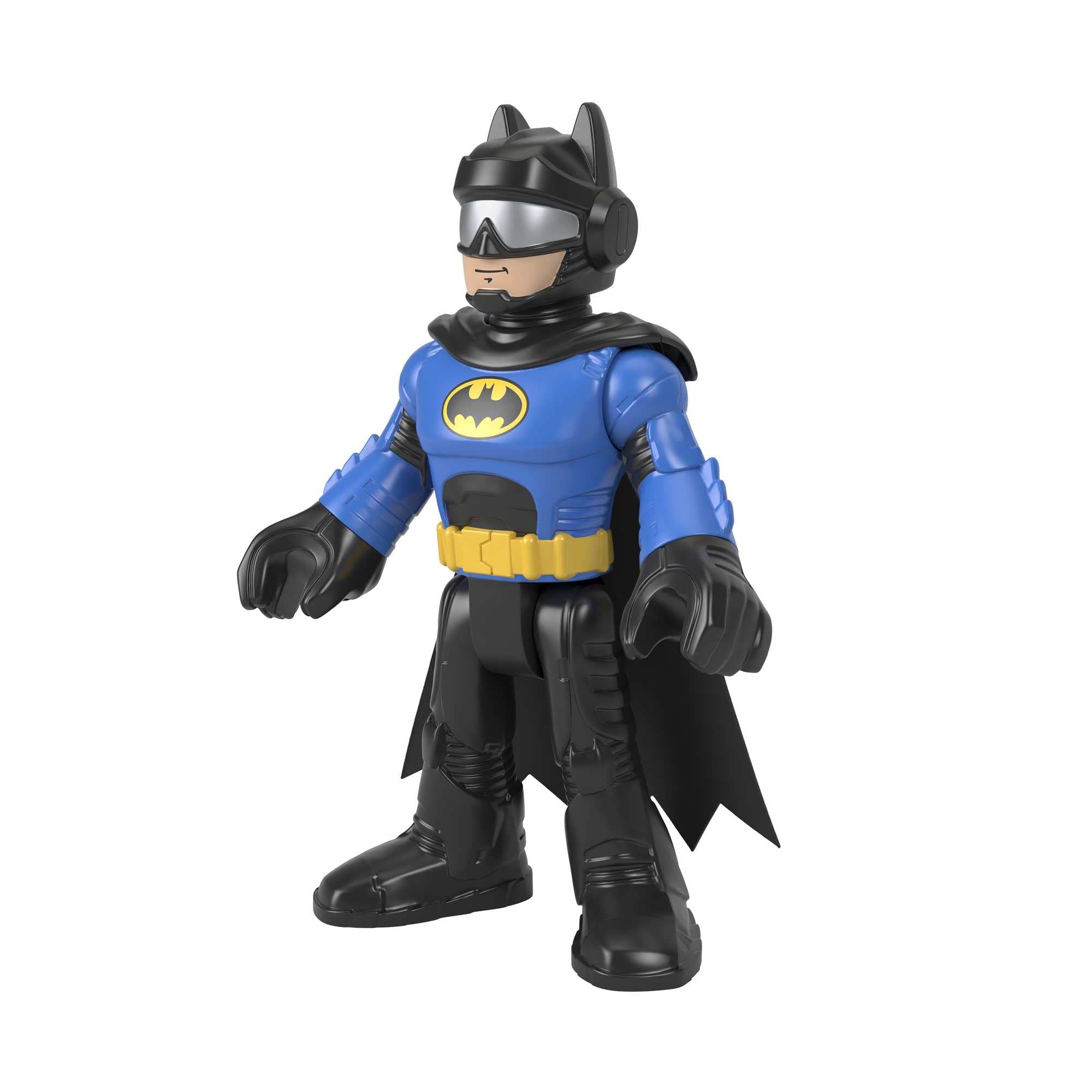 Fisher-Price Imaginext Batman XL 25cm – Supereroe Articolato Con Mantello, Giocattolo Per Bambini 3-8 Anni