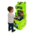 thumbnail image 1 of Máquina Recreativa Infantil, Cabina que Funciona con Monedas, Simulador de Conducción, 126 × 64,6 × 56,6 cm (Verde), 1 of 5