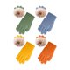 thumbnail image 1 of wonima44 Chuarry 4 Pairs Kids Fleece Lined Gloves Winter Warm Knit Gloves for Girls Boys Cold Weather Supplies, 6-10 Years, 1 of 1