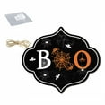 thumbnail image 2 of Pumpkin Vampire Door Sign Hanging Halloween Hanging Door Sign for Holiday Parties Gate Decor, 2 of 3