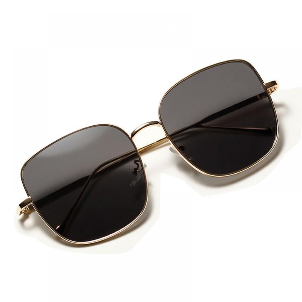 Retro Small Square Sunglasses for Men Women - Walmart.com