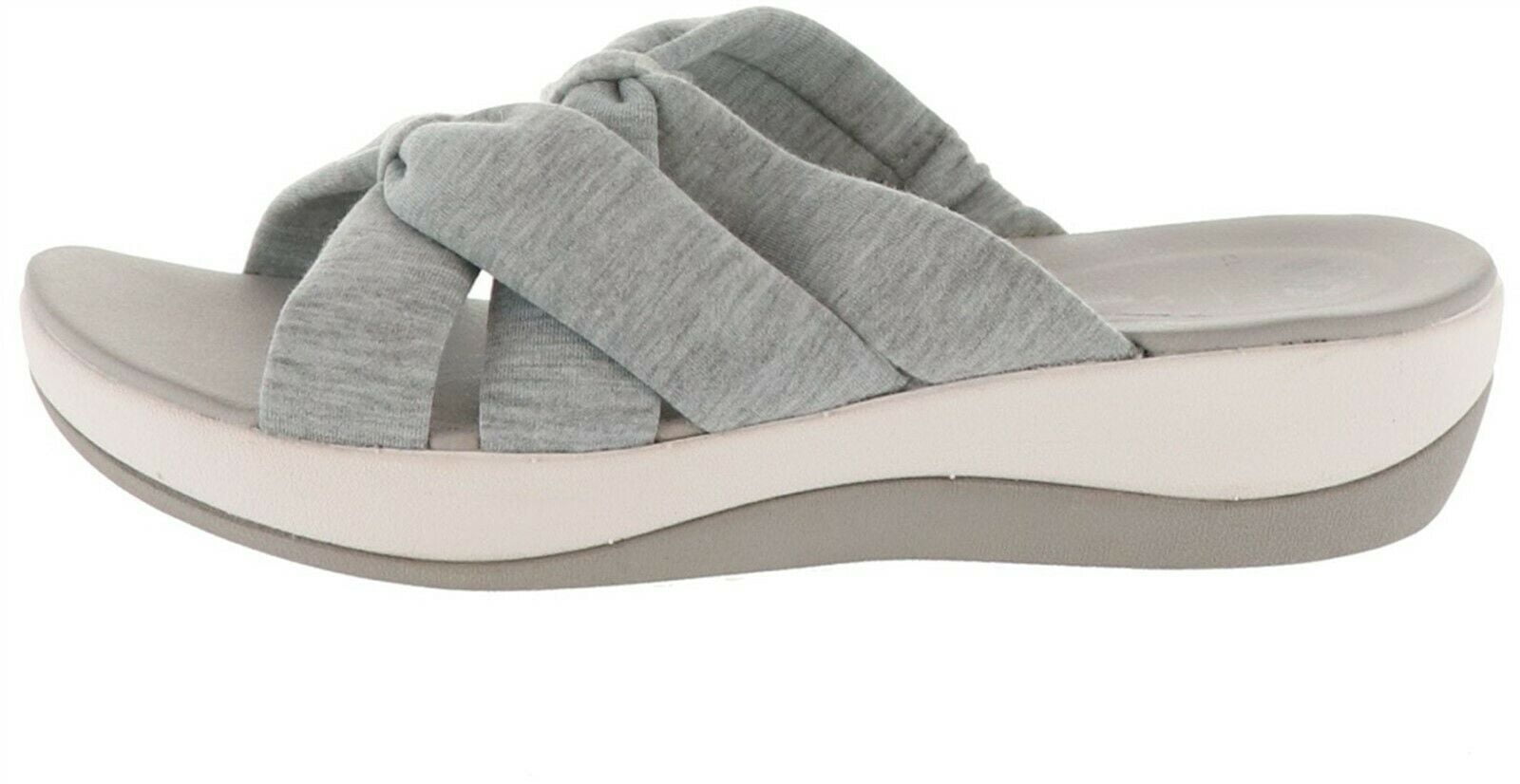 clarks jersey slide sandals
