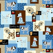 Puppy Love Patch Fabric
