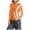 Orange, variant on GEWSEY Metallic Tops for Women Long Sleeve Shimmer Disco Party T-Shirt Slim Going Out Club Sparkly Blouses Concert Outfit (Orange, M)
