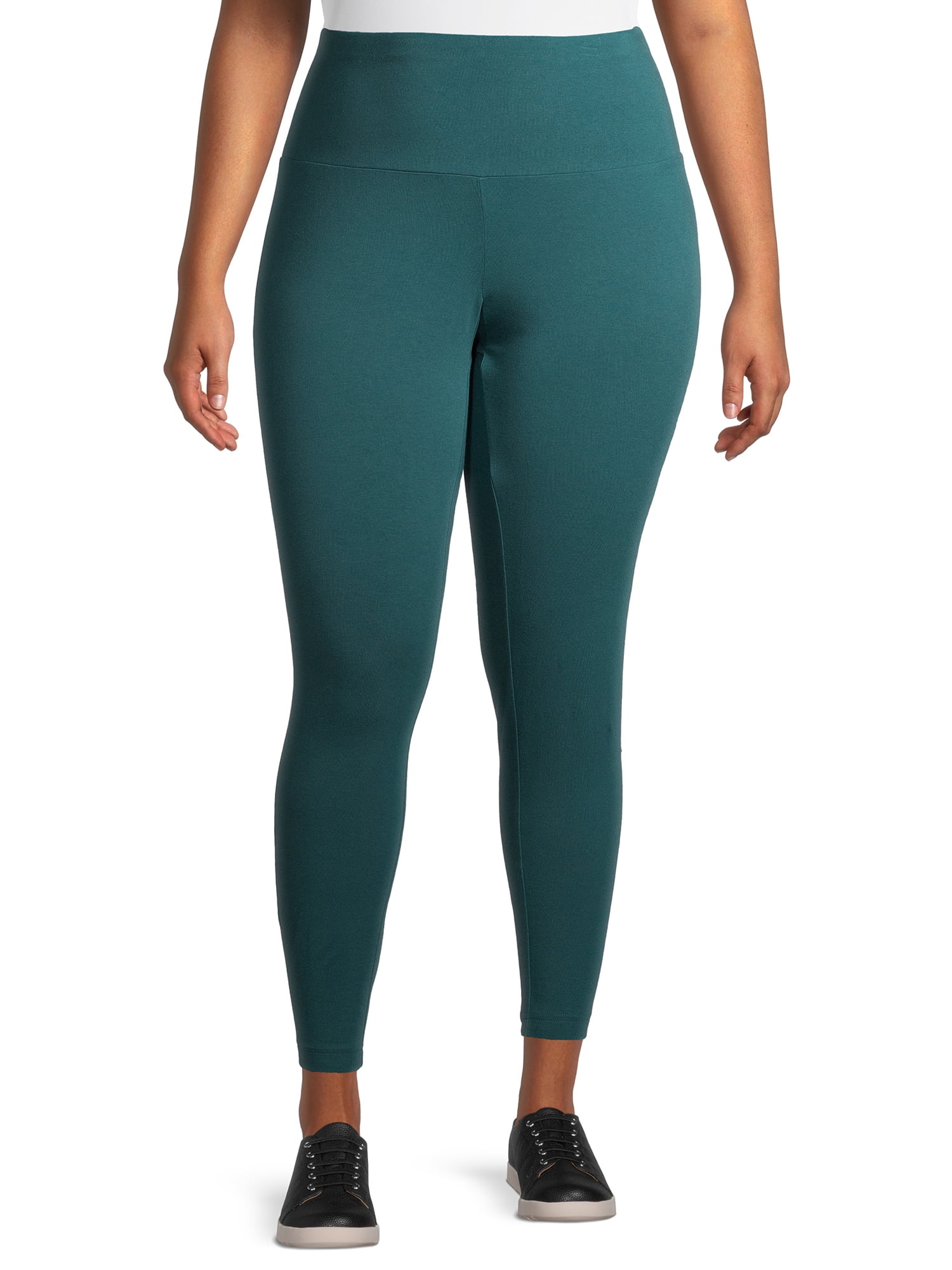 Plus Size Full Length High Rise Legging 