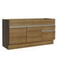 thumbnail image 1 of Mueble de Cocina Para Tarja Madesa Glamy 150 cm 2 Puertas y 2 Cajones (Sin Tablero Ni Tarja) Marrón, 1 of 5