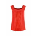 thumbnail image 1 of Weird Fish Womens Chelle Organic Cotton Square Neck Vest Top, 1 of 7