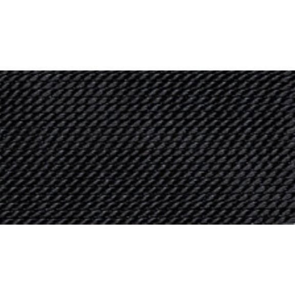 Black Nyl Bead Cord #2, 10 Pk - BDC-123.02