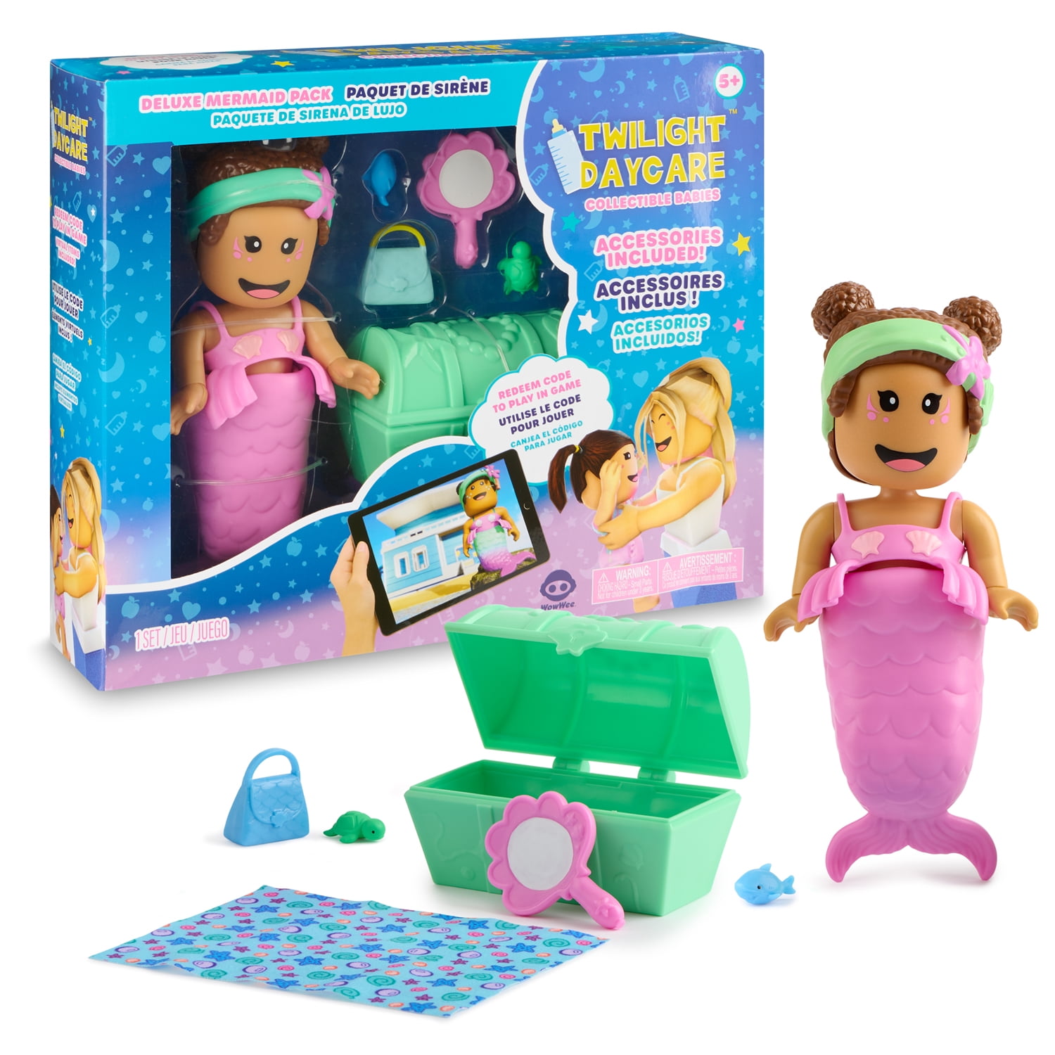 Twilight Daycare Collectible Babies - Deluxe Mermaid Baby Pack