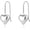 Silver#9, variant on 925 Sterling Silver Heart Earrings for Women, S925 Sterling Silver Posts Earrings, Dangle Love Heart Fashion Stud Earrings Hypoallergenic Jewelry (with Gift Box)[r8766]