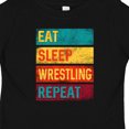 thumbnail image 4 of Inktastic Eat Sleep Wrestling Repeat Boys or Girls Baby T-Shirt, 4 of 5