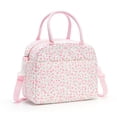 thumbnail image 2 of MEXS Lunch Bag for Women Reusable Lunch Box Quilted Puffer Large Capacity Insulated Cooler Tote Bags Work Travel Picnic, 2 of 7