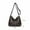 Coffee, variant on openpig Purses for Women Soft PU Leather Shoulder Bag Ladies Crossbody Purse and handbags Lightweight Pocketbook Multi Pocket Shoulder Bag, Black