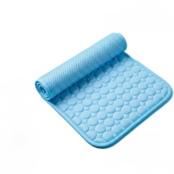 Dog Mat, Washable Ice Silk Pet Cooling Pad, Foldable Portable Cooling Mat for Dogs & Cats
