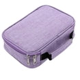 thumbnail image 3 of Hvmvliv High Capacity Zipper Pencil Case 72 Compartments with 2 Removable Sleeves Portable Pen Organizer with Handle, 3 of 6