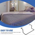 thumbnail image 2 of 2pcs Home Mattress Gripper Anti-slip Baffle Bed Frame Mattress Slide Stoppers, 2 of 2