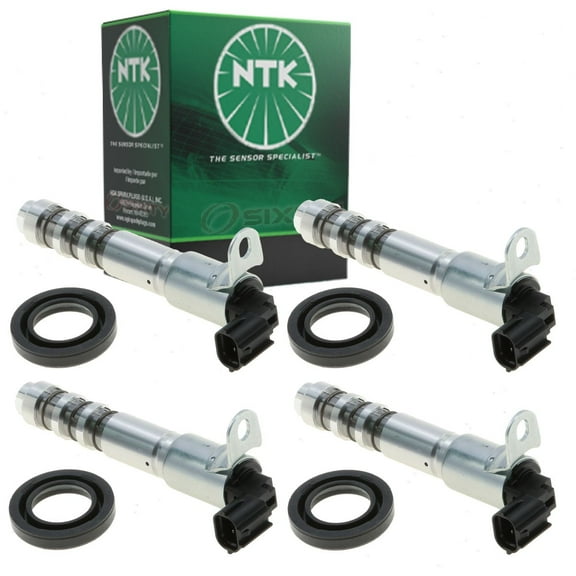 4 pc NTK Variable Timing Solenoid VVTs compatible with Buick Enclave 3.6L V6 2008-2021