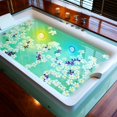 thumbnail image 2 of Luces sumergibles para piscina (paquete de 4), luces de piscina subacuáticas cambiantes con control remoto, luces de piscina impermeables para piscina sobre el suelo, bañera, fuente, acuario, 2 of 4