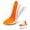 Orange, variant on 4D Cloud Shoe Insoles for Men and Women, Green and White, Anti-Fatigue, Shock Absorption, Breathable, One Size Fits Most