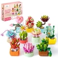 thumbnail image 1 of Set de construcción Sawaruita, plantas, flores y bonsáis, x10, 1 of 9