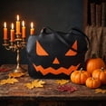 thumbnail image 6 of Fmbmuo Halloween Tote Bags for Women, Pumpkin Print Ladies Handbags, Novelty Spooky Cute Shoulder Handbag Gift, 6 of 6