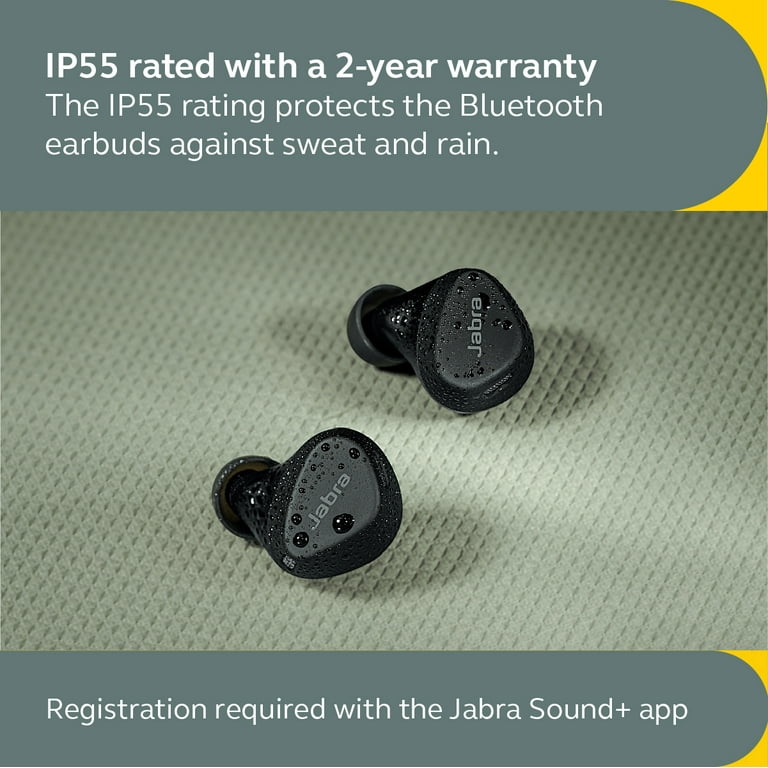  Jabra Elite 3 in Ear Wireless Bluetooth Earbuds – Noise  Isolating True Wireless Buds with 4 Built-in Microphones for Clear Calls,  Rich Bass, Customizable Sound, and Mono Mode - Navy : Electronics