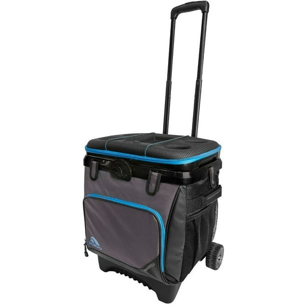 IGLOO MaxCold Cool Fusion 36Can Roller Soft Cooler Gray/Black