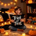 thumbnail image 7 of Fall Ghosts Pillow Covers, Halloween Ghost Coffee Pumpkin Pillow Cover 18x18, Cute Fall Halloween Ghost Decor Decorations Indoor, 7 of 7