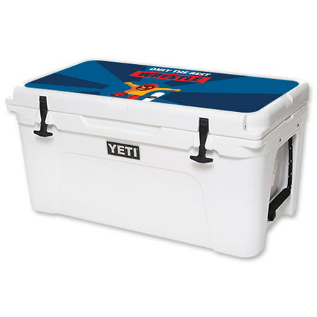 Skin For YETI Tundra 65 qt Cooler Lid – Best Wrestle | MightySkins Protective, Durable, and Unique Vinyl Decal wrap cover | Easy To Apply, Remove, and Change Styles | Made in the