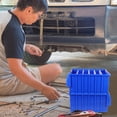 thumbnail image 4 of SEWACC 1set Storage Box With Removable Partitions For Items Durable Organizer For Sundries, 4 of 8