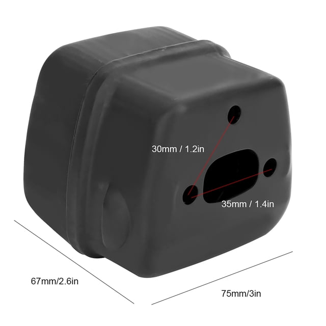 Accesorios Para Motosierra, Silenciador De Escape Estable Confiable Para Uso General Para Reemplazo Para Uso Profesional Para Motosierra