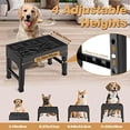 thumbnail image 2 of Elevated Slow Feeder Dog Bowls, 9 Cups Raised Dog Slow Feeder Bowls Large Breed with 4 Adjustable Heights Pet Food bowl Stand, Non Slip Anti Gulping sow eating dog bowl for Medium & Large Breed, 2 of 8