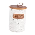 thumbnail image 1 of simhoa Ceramic Canister Farmhouse Seal Jar Portable Kitchen Decor Storage Container coffee, 1 of 8