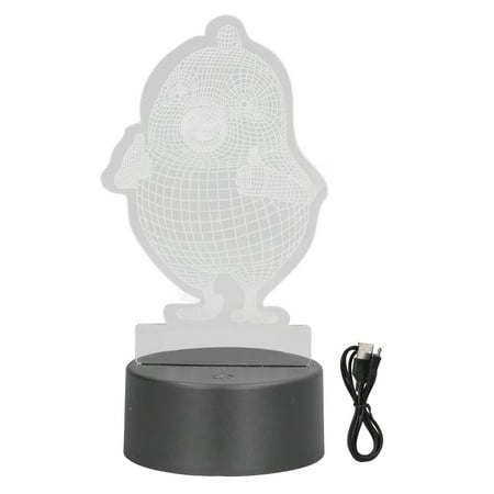 

3D Lamp Acrylic Material Touch Control 3D Night Light For Bedside For Kids Bedroom