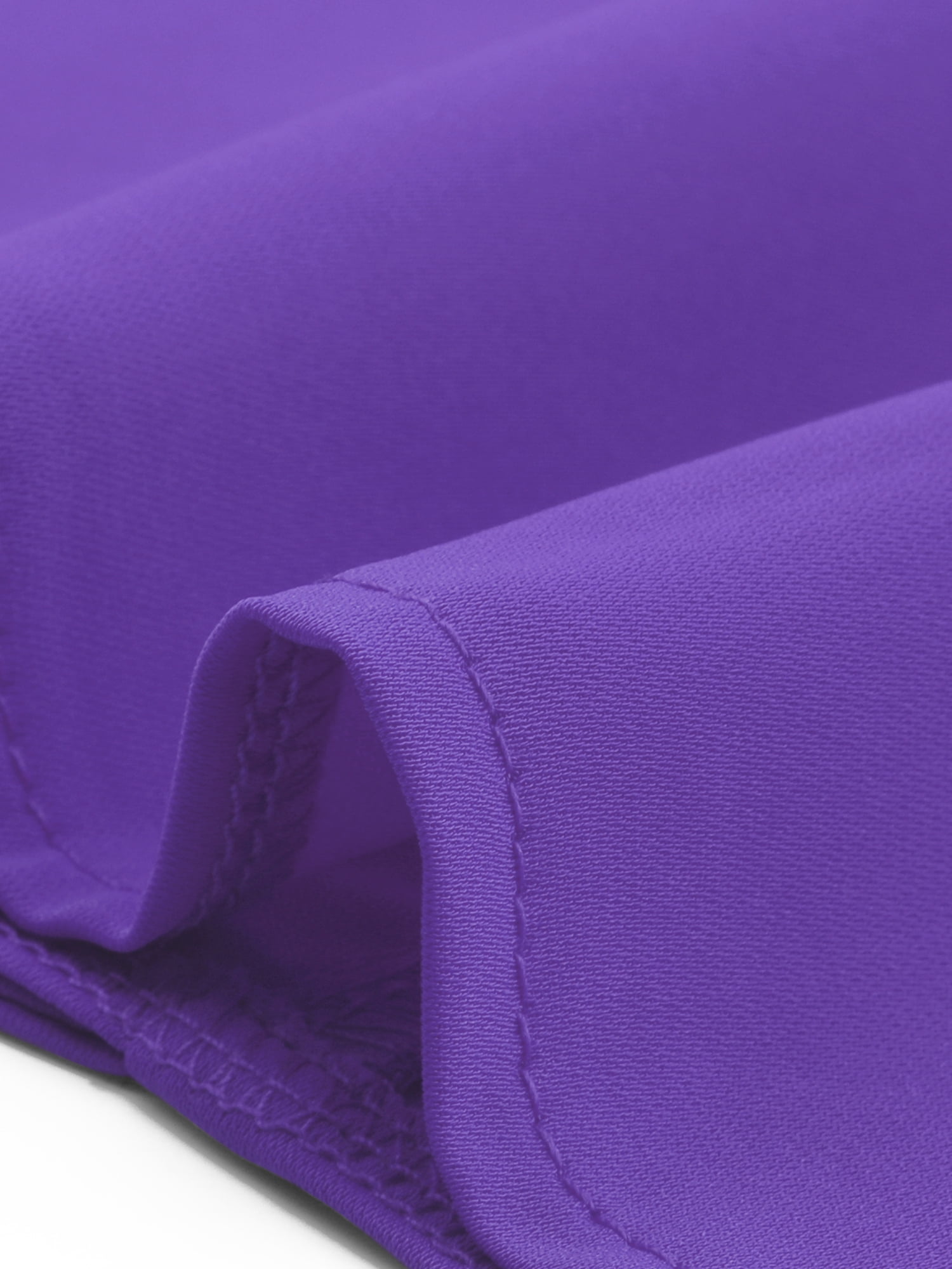DARING DIVA Women's Chiffon V Neck Sleeveless Blouses XS Purple