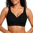 thumbnail image 5 of Women's Bra Black Comfortable Everyday Wear with Adjustable Straps, 5 of 8