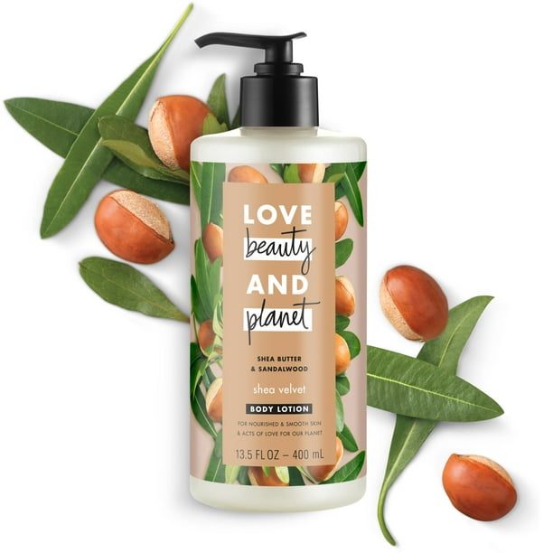 Love Beauty And Shea Butter & Sandalwood Body Lotion shea velvet