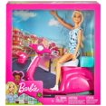 thumbnail image 3 of Poupée Barbie, blonde, et Scooter rose et blanc, 3 of 9