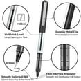 thumbnail image 5 of Deli Rollerball Pens, 0.5mm Quick-drying Liquid Ink Stick Ballpoint Blue Gel Pens for Adult & Kids Writing Note Taking, 5 of 5