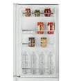 thumbnail image 6 of iio 24" 11 Cu Ft Bottom Freezer Retro Refrigerator, Fridge for Bedroom, Multiflow 360°, Small Mini Ice Cube Tray, 1 Fruit container, LED, Dorm RV Office Beverage Quiet Compressor, Cream (Left Hinge), 6 of 12