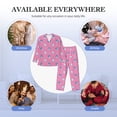 thumbnail image 7 of KLL French Bulldog Sleepwear Mens Flannel Pajamas,Long Cotton Pj Set, 7 of 7