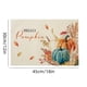 thumbnail image 3 of Mantel individual de lino con aislamiento térmico para Acción de Gracias, decoración de otoño para comedor, 30 x 45 cm, para fiestas navideñas, catering, esencial, 3 of 6