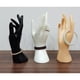 thumbnail image 4 of 2 uds joyas modelo de manos anillos de mano de maniquí multifuncionales Base de exhibición de aplicación amplia que muestra la tienda de Ropa, zapatos y accesorios Miscelánea Blanco Un par Jumpingount  AP017005-01, 4 of 6