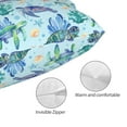 thumbnail image 4 of Sea Turtle Pillow cases pillow covers Standard Size pillow case pillow protector, Soft ,with Zipper pillowcase 20"x30", 4 of 7